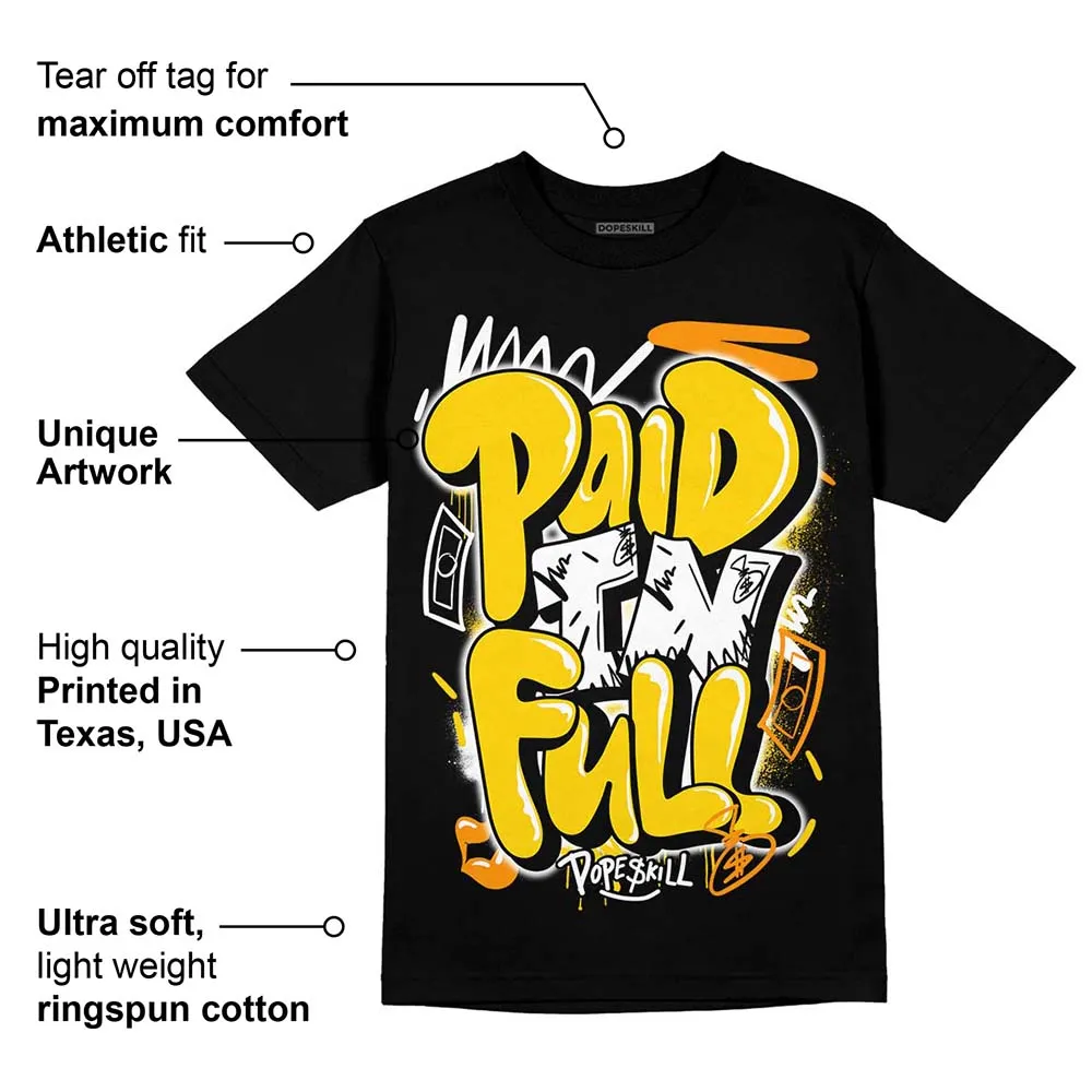 Yellow Ochre 6s DopeSkill T-Shirt New Paid In Full Graphic sold by DopeSkill product image thumbnail 3