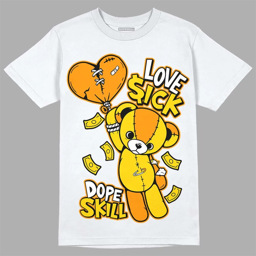 Yellow Ochre 6s DopeSkill T-Shirt Love Sick Graphic sold by DopeSkill product image thumbnail 2