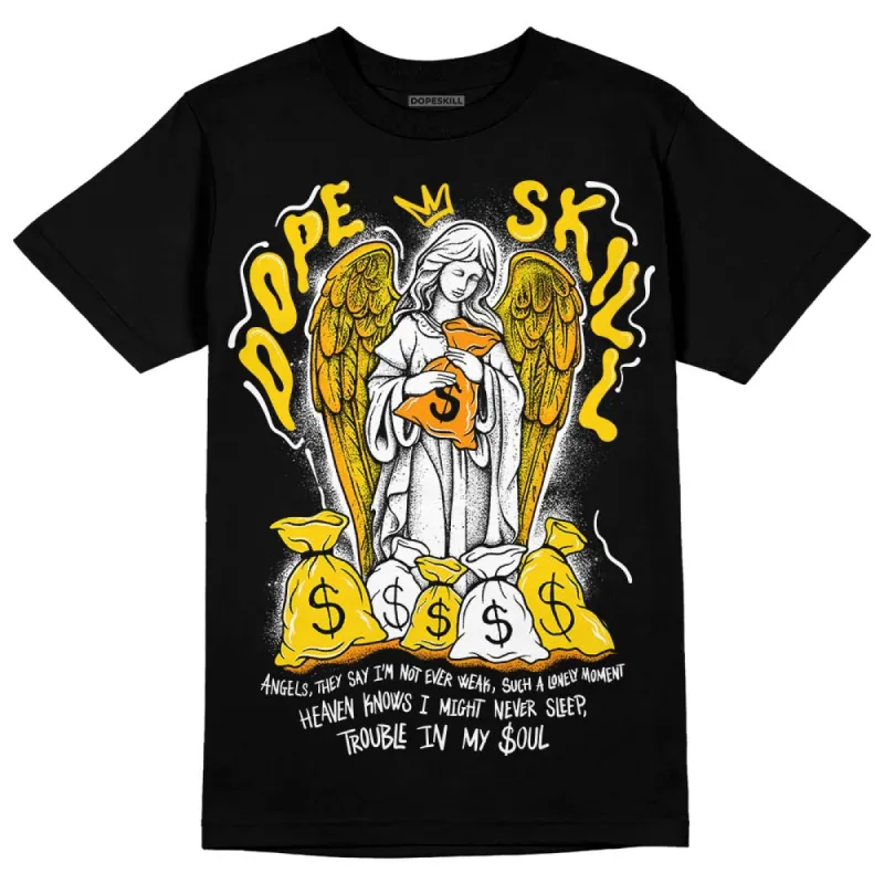 Yellow Ochre 6s DopeSkill T-Shirt Angels Graphic sold by DopeSkill