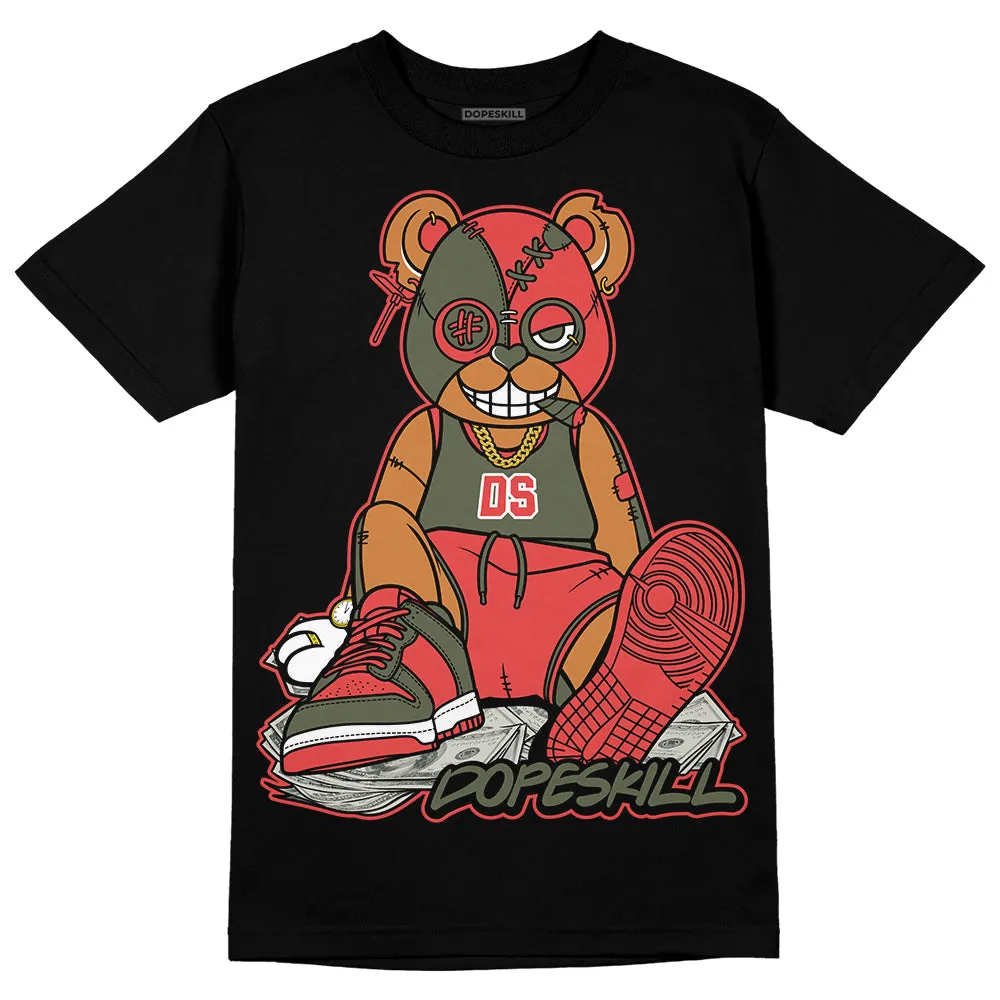 Dunk Mystic Red Cargo Khaki DopeSkill T-Shirt Greatest Graphic sold by DopeSkill product image thumbnail 2