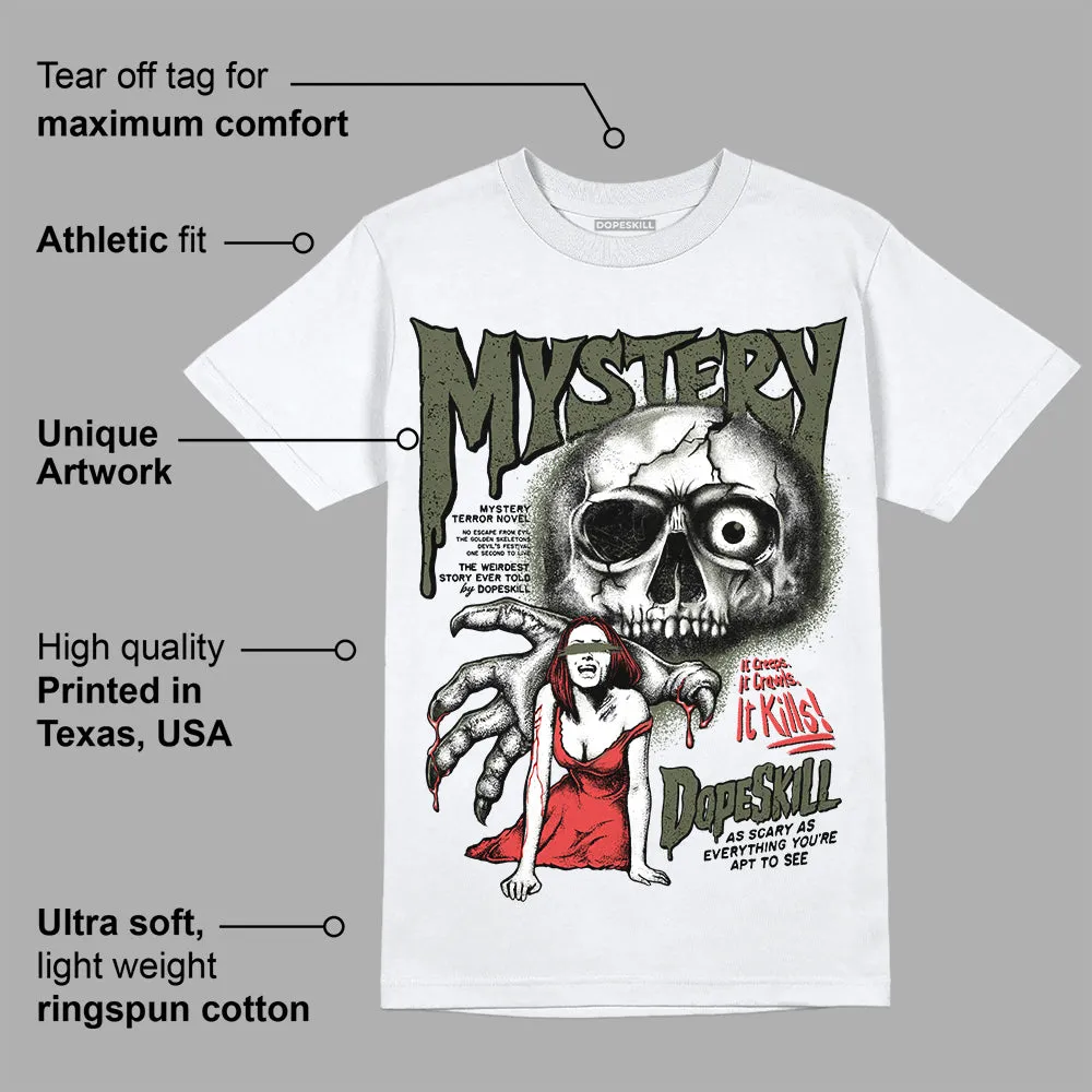 Dunk Mystic Red Cargo Khaki DopeSkill T-Shirt Mystery Ghostly Grasp Graphic sold by DopeSkill product image thumbnail 3