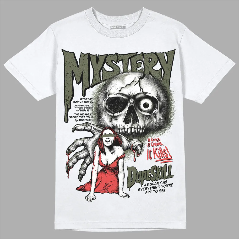 Dunk Mystic Red Cargo Khaki DopeSkill T-Shirt Mystery Ghostly Grasp Graphic sold by DopeSkill