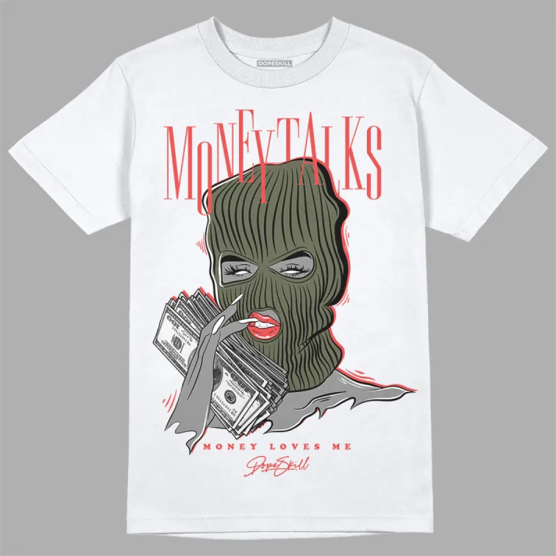 Dunk Mystic Red Cargo Khaki DopeSkill T-Shirt Money Talks Graphic sold by DopeSkill