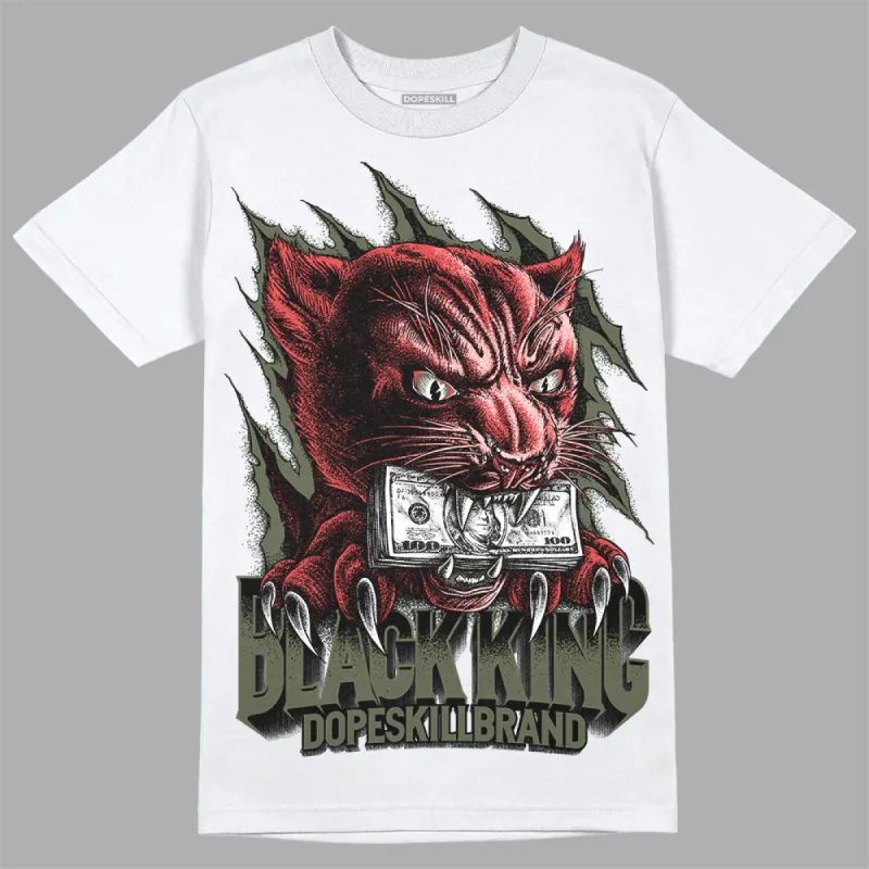 Dunk Mystic Red Cargo Khaki DopeSkill T-Shirt Black King Graphic sold by DopeSkill