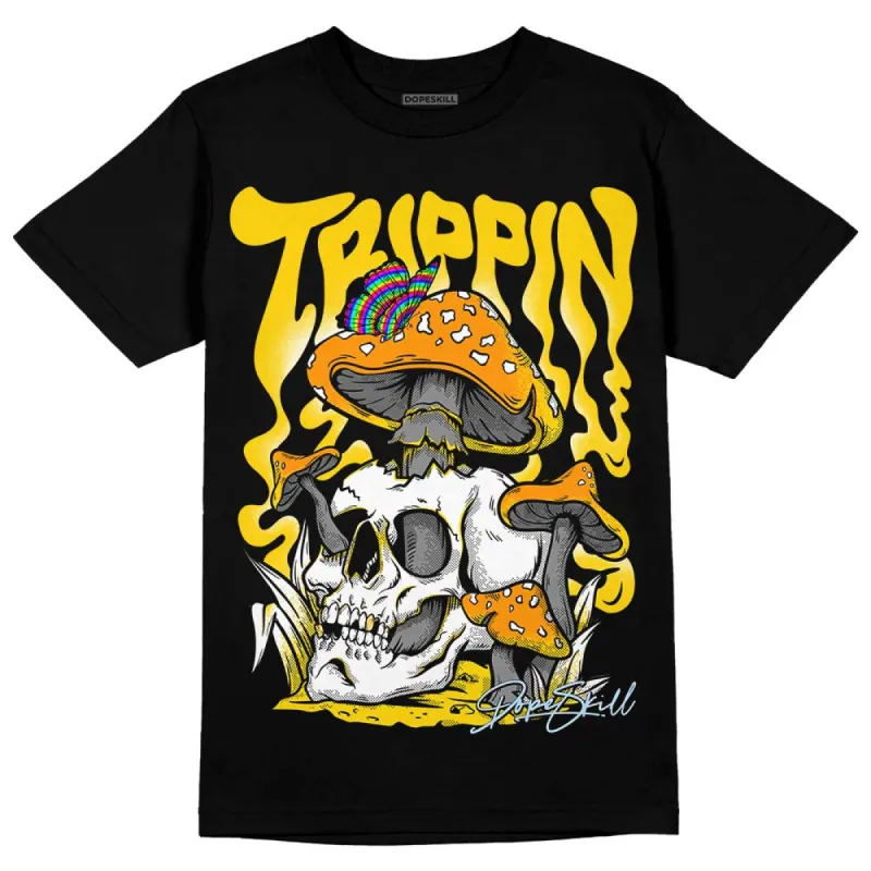 Yellow Ochre 6s DopeSkill T-Shirt Trippin Graphic sold by DopeSkill