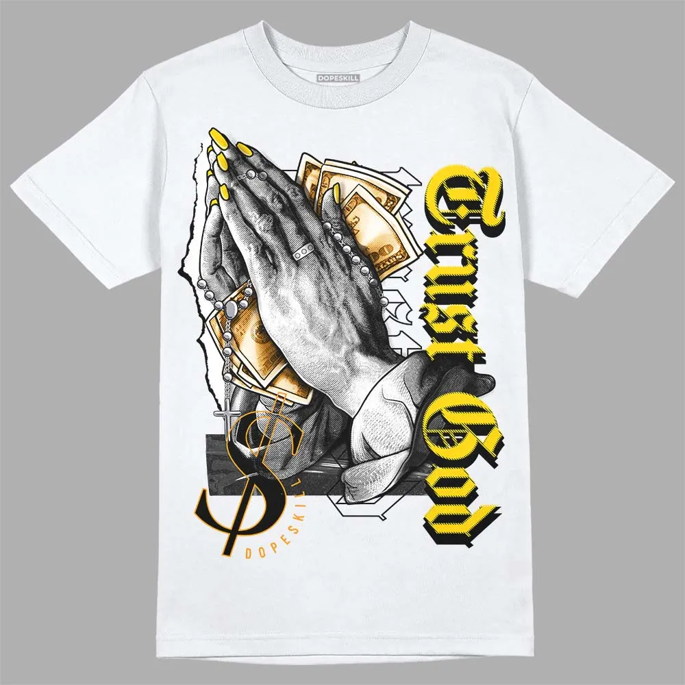 Yellow Ochre 6s DopeSkill T-Shirt Trust God Graphic sold by DopeSkill product image thumbnail 2