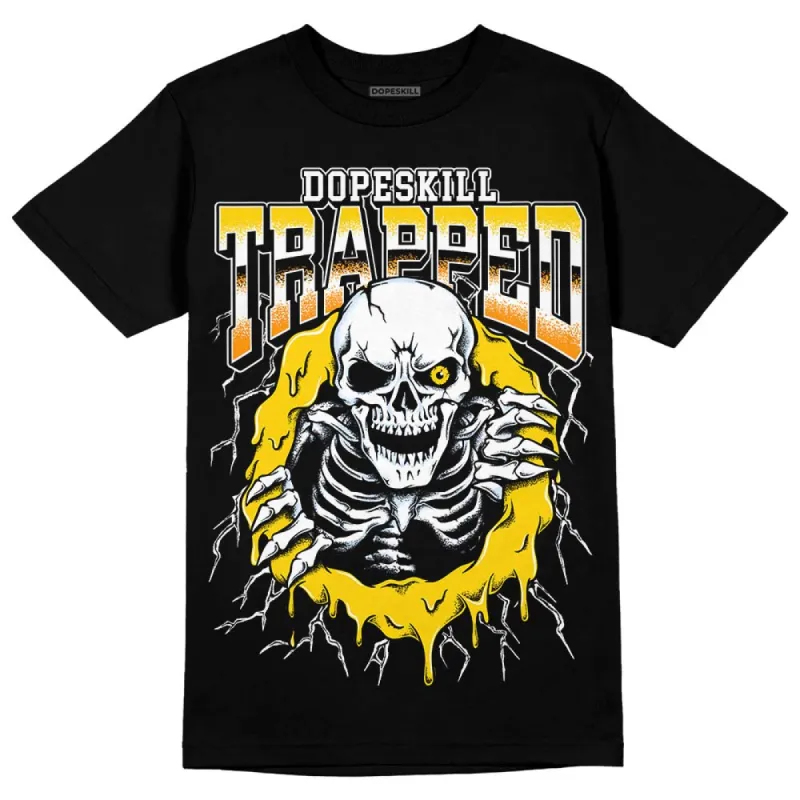 Yellow Ochre 6s DopeSkill T-Shirt Trapped Halloween Graphic sold by DopeSkill