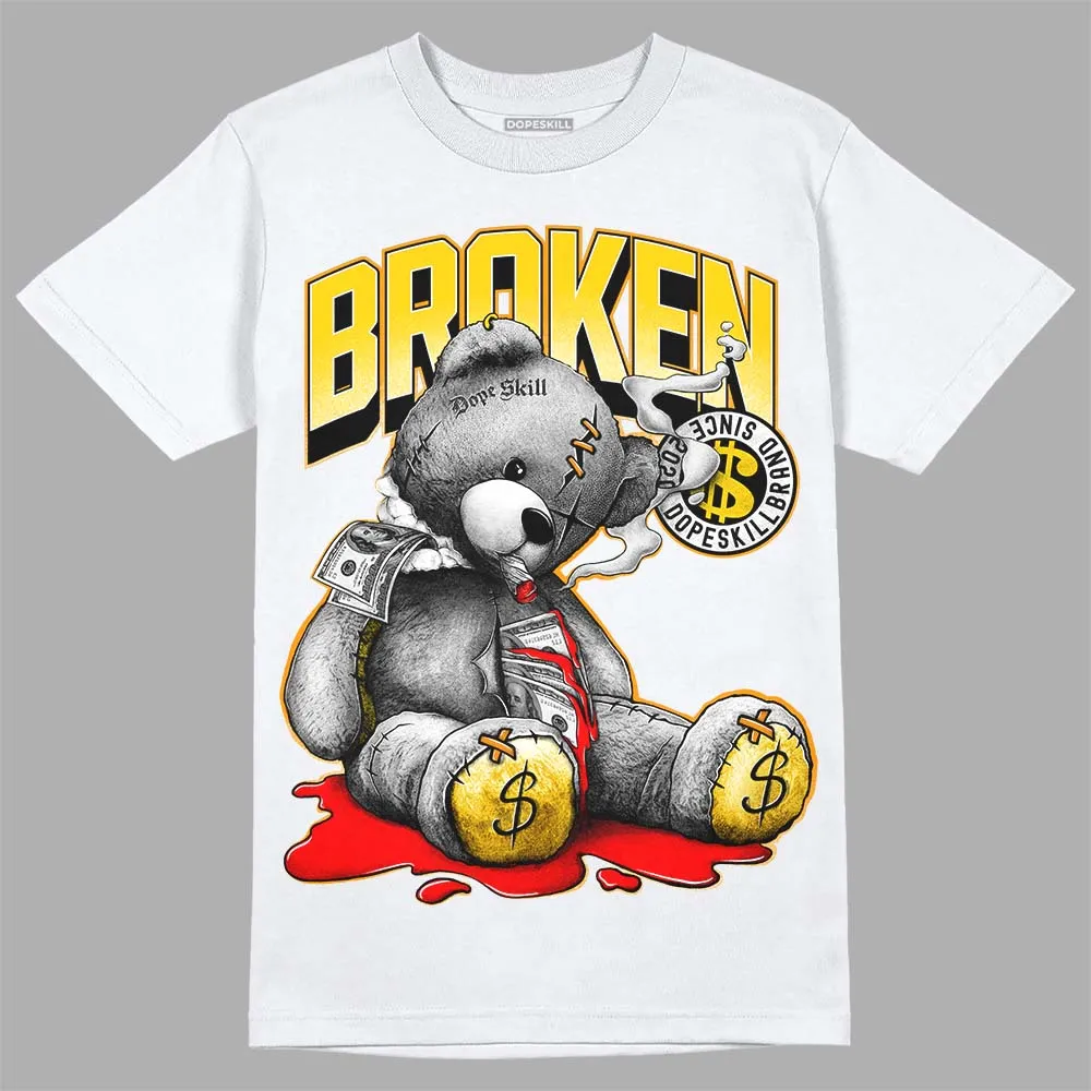 Yellow Ochre 6s DopeSkill T-Shirt Sick Bear Graphic sold by DopeSkill product image thumbnail 2