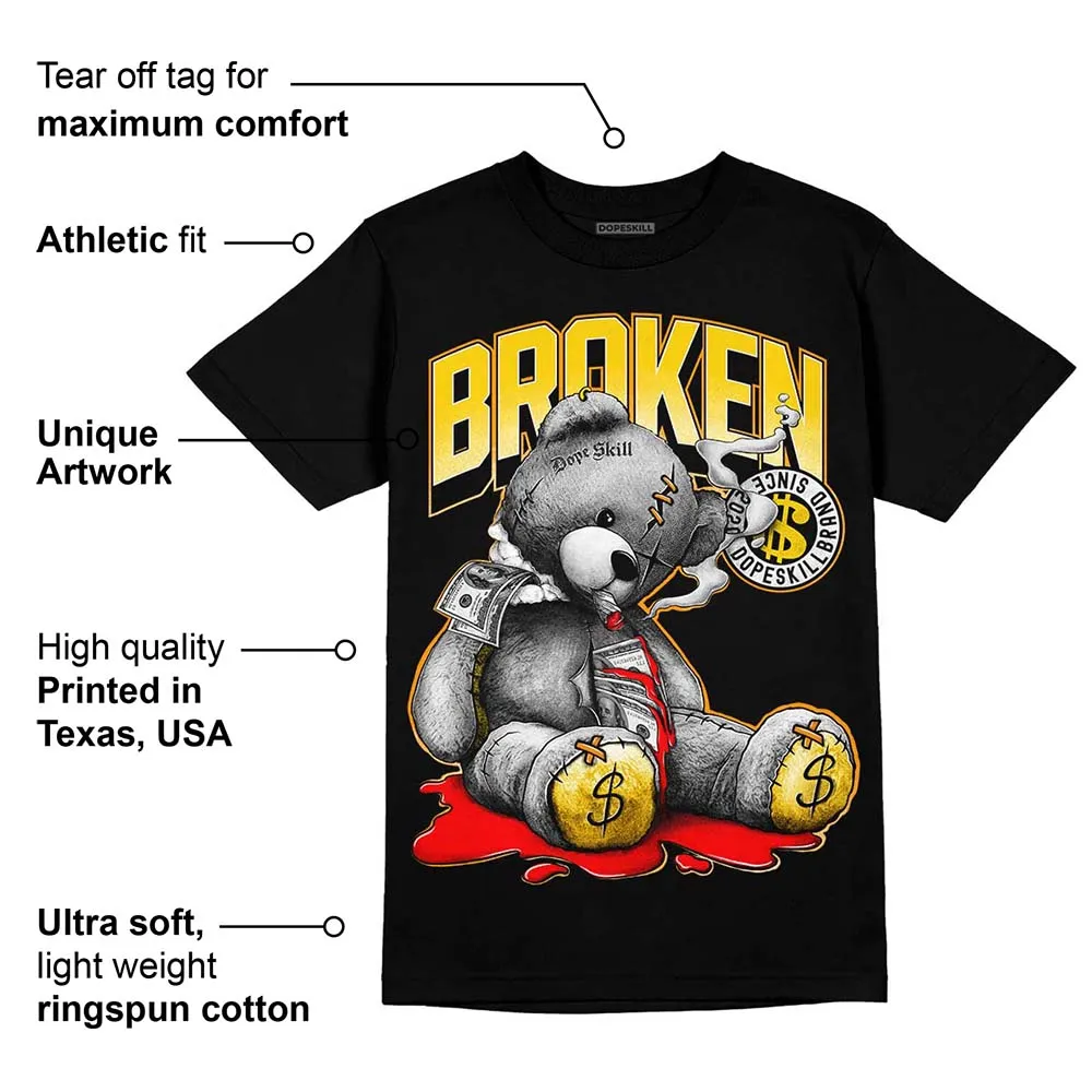 Yellow Ochre 6s DopeSkill T-Shirt Sick Bear Graphic sold by DopeSkill product image thumbnail 3