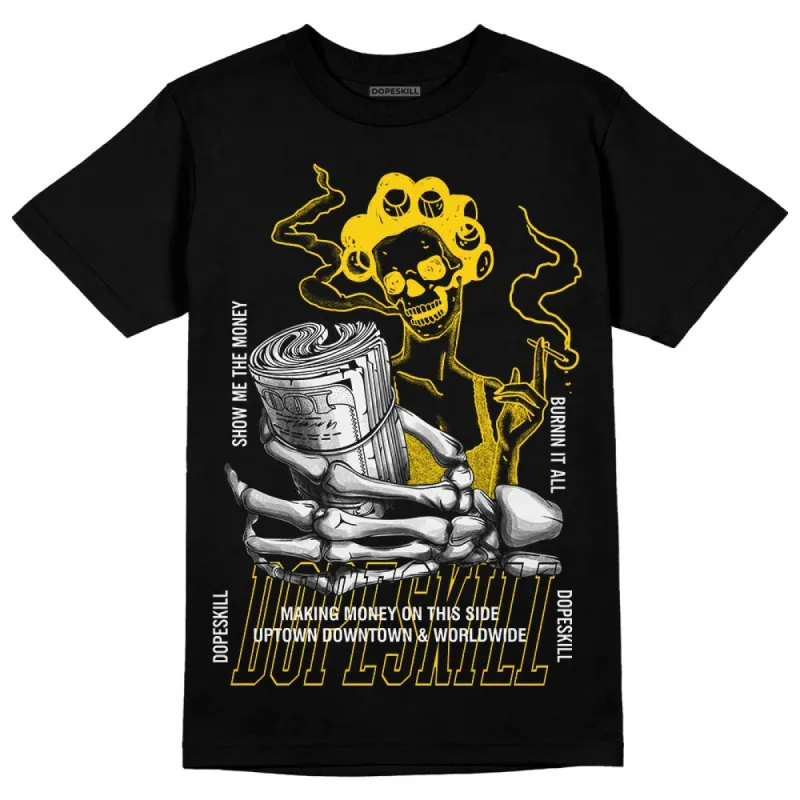 Yellow Ochre 6s DopeSkill T-Shirt Show Me The Money Graphic sold by DopeSkill