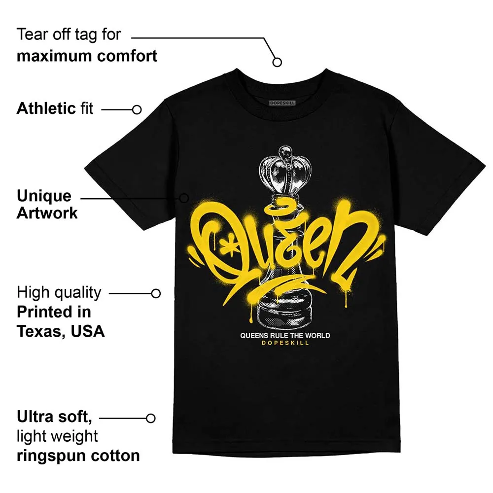 Yellow Ochre 6s DopeSkill T-Shirt Queen Chess Graphic sold by DopeSkill product image thumbnail 3