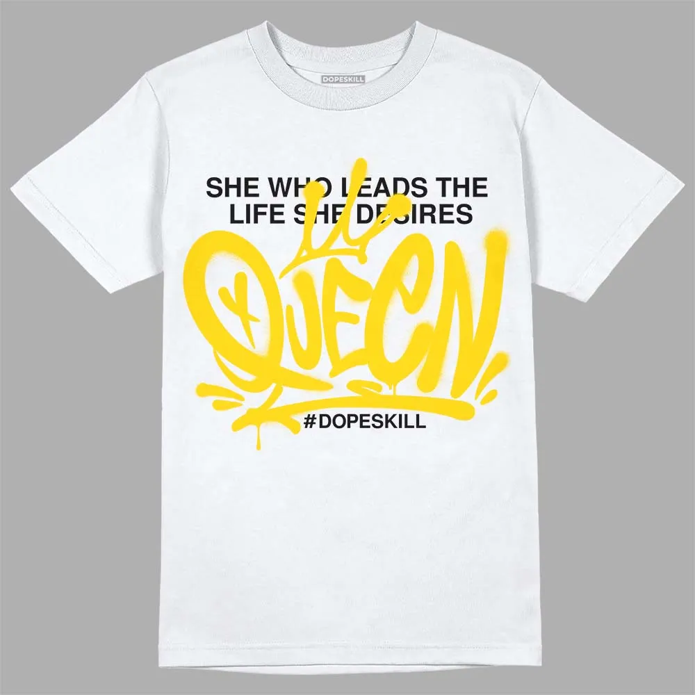 Yellow Ochre 6s DopeSkill T-Shirt Queen Graphic sold by DopeSkill product image thumbnail 2