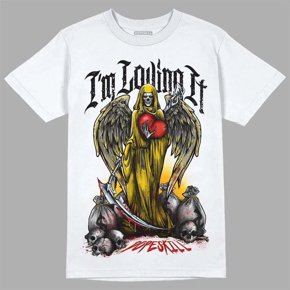 Yellow Ochre 6s DopeSkill T-Shirt New I'm Loving It Graphic sold by DopeSkill product image thumbnail 2
