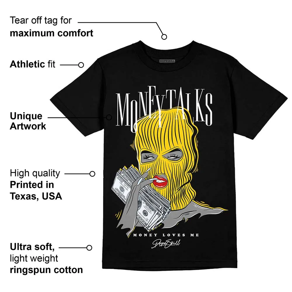 Yellow Ochre 6s DopeSkill T-Shirt Money Talks Graphic sold by DopeSkill product image thumbnail 3