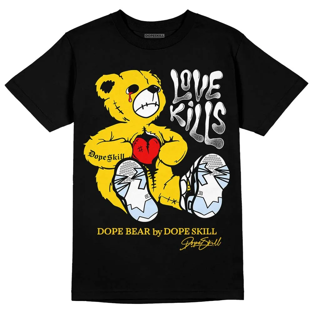 Yellow Ochre 6s DopeSkill T-Shirt Love Kills Graphic sold by DopeSkill