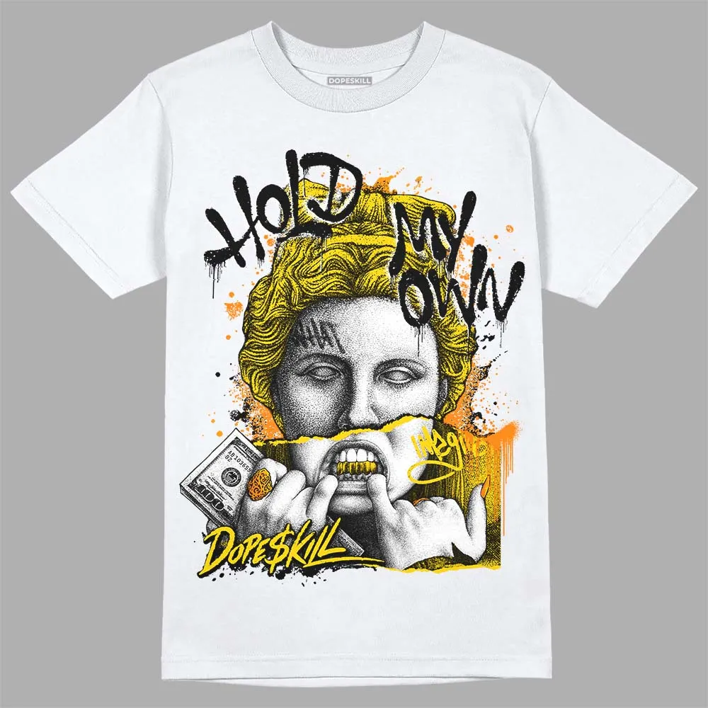Yellow Ochre 6s DopeSkill T-Shirt Hold My Own Graphic sold by DopeSkill product image thumbnail 2