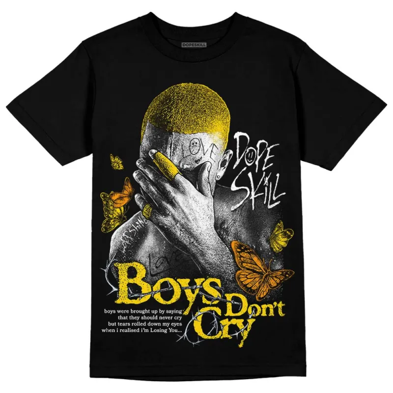 Yellow Ochre 6s DopeSkill T-Shirt Boys Don't Cry Graphic sold by DopeSkill