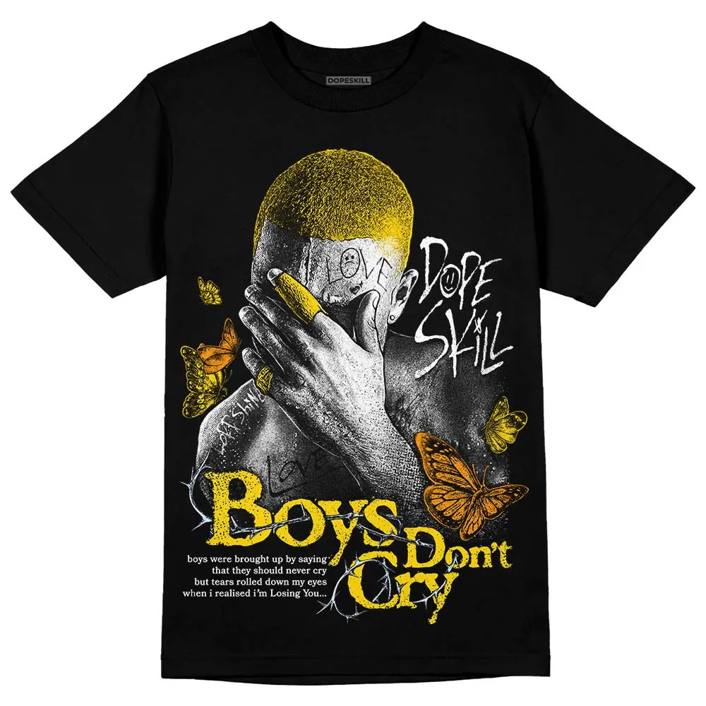Yellow Ochre 6s DopeSkill T-Shirt Boys Don't Cry Graphic sold by DopeSkill