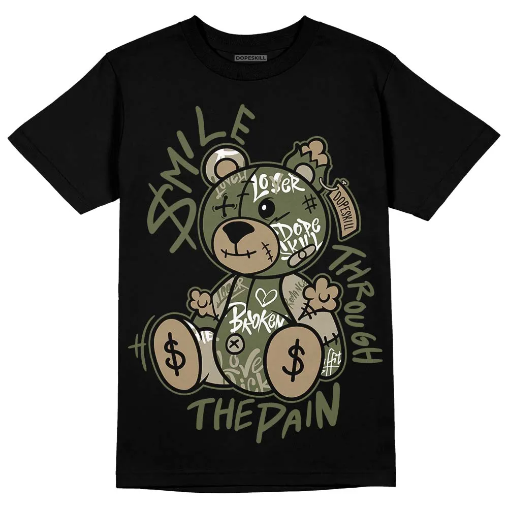 Max 90 Neutral Olive DopeSkill T-Shirt Smile Through The Pain Graphic sold by DopeSkill