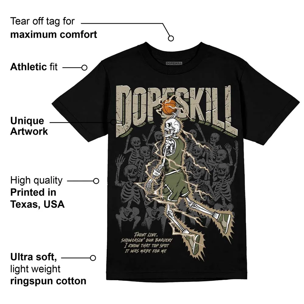 Max 90 Neutral Olive DopeSkill T-Shirt Thunder Dunk Graphic sold by DopeSkill product image thumbnail 3