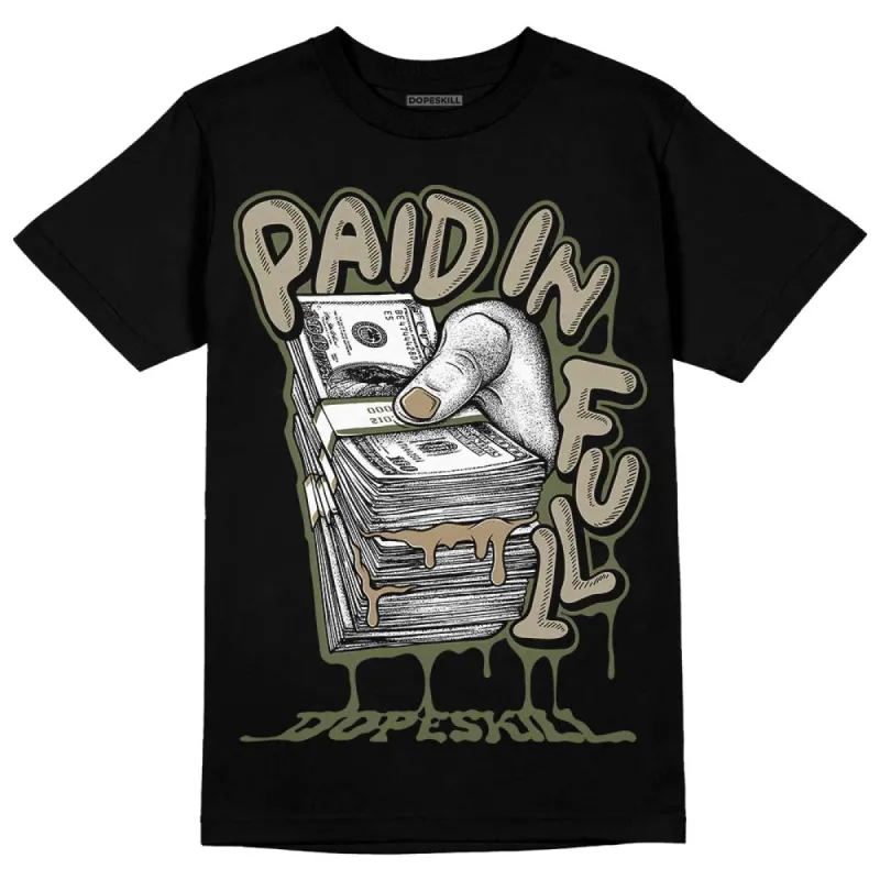 Max 90 Neutral Olive DopeSkill T-Shirt Paid In Full Graphic sold by DopeSkill