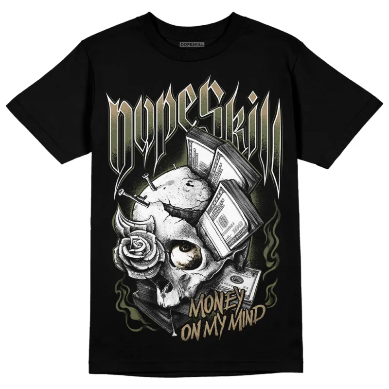 Max 90 Neutral Olive DopeSkill T-Shirt Money On My Mind Graphic sold by DopeSkill