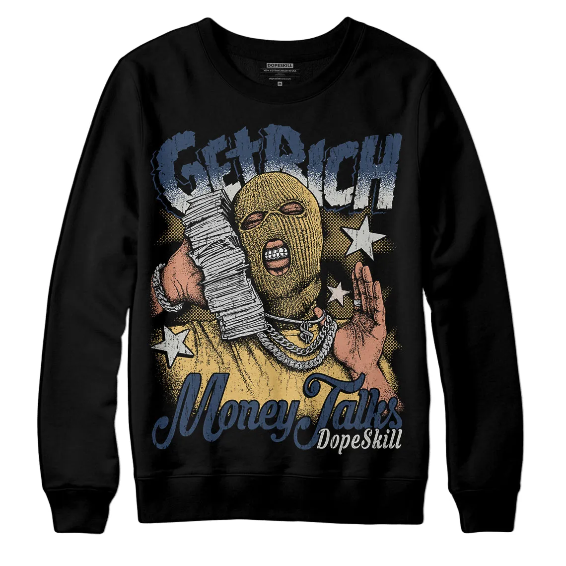 Dawn Photon Dust 5s DopeSkill Sweatshirt Get Rich Graphic sold by DopeSkill