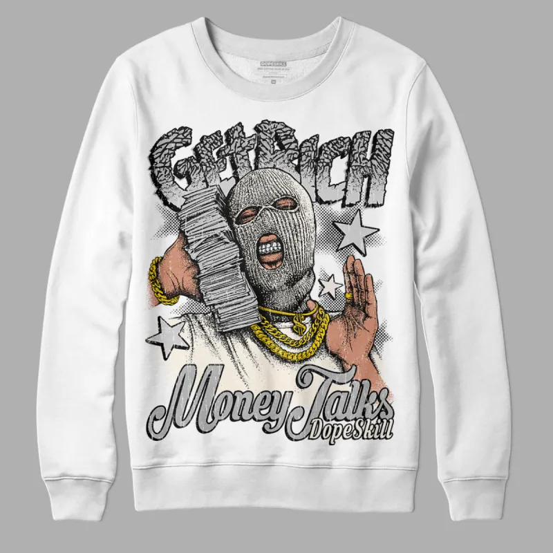 Off Noir 3s DopeSkill Sweatshirt Get Rich Graphic sold by DopeSkill