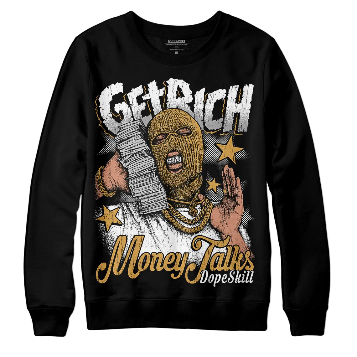 Gratitude 11s DopeSkill Sweatshirt Get Rich Graphic sold by DopeSkill product image thumbnail 2