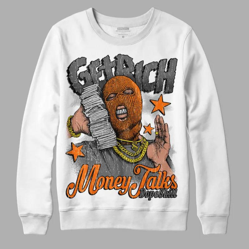 Fear Pack 3s DopeSkill Sweatshirt Get Rich Graphic sold by DopeSkill