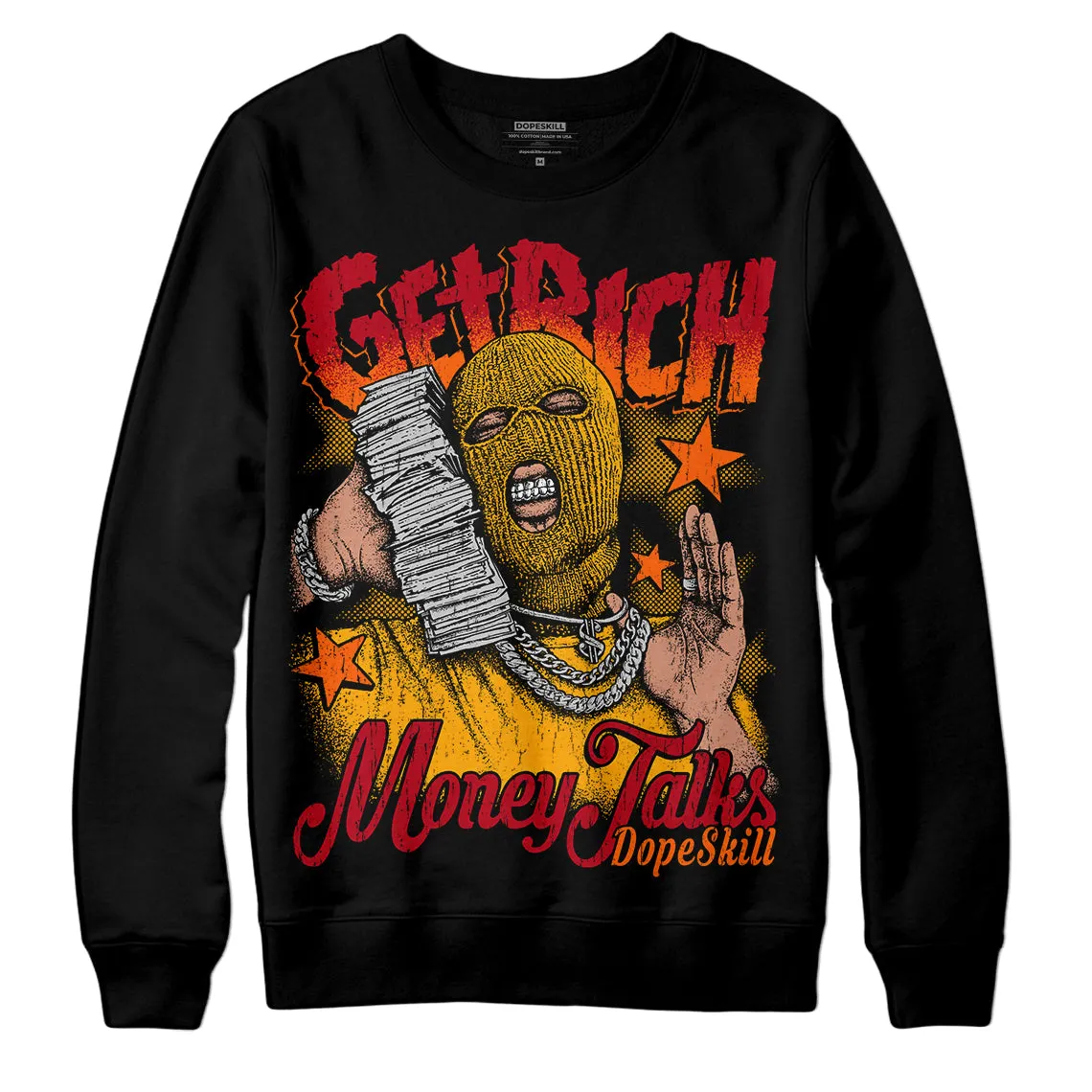 Citrus 7s DopeSkill Sweatshirt Get Rich Graphic sold by DopeSkill