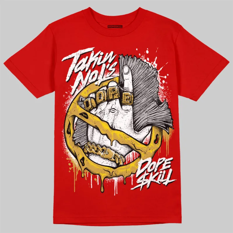 Red Collection DopeSkill Red T-shirt Takin No L's Graphic sold by DopeSkill