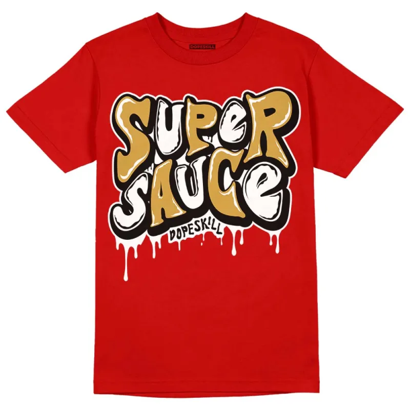 Red Collection DopeSkill Red T-shirt Super Sauce Graphic sold by DopeSkill