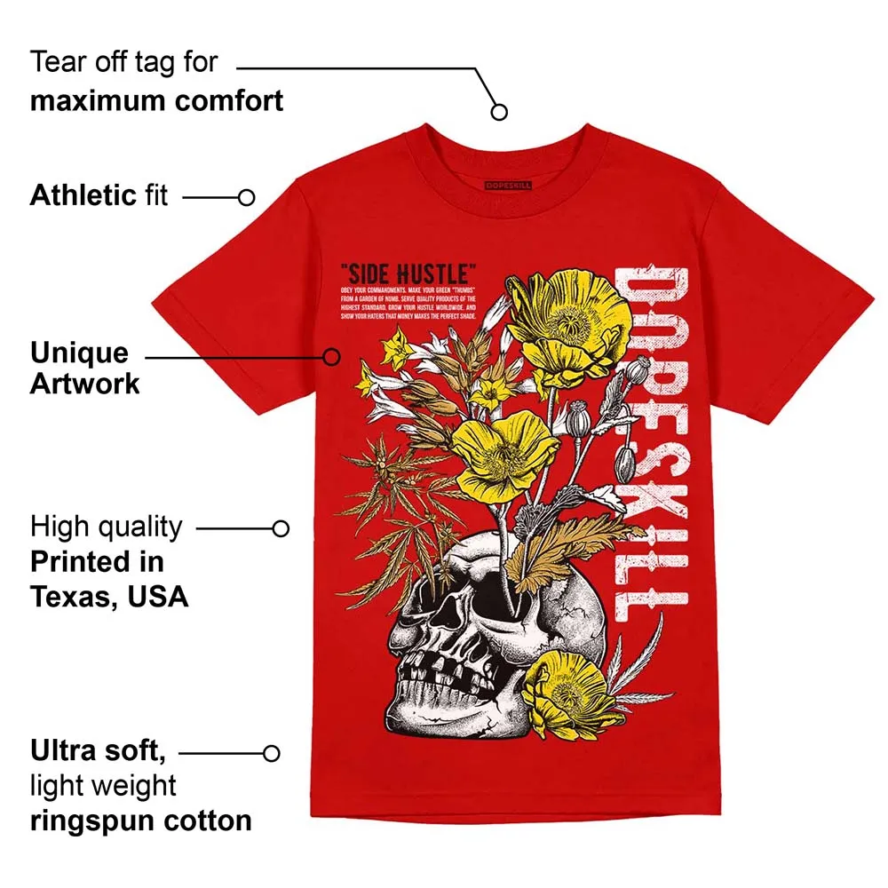 Red Collection DopeSkill Red T-shirt Side Hustle Graphic sold by DopeSkill product image thumbnail 2