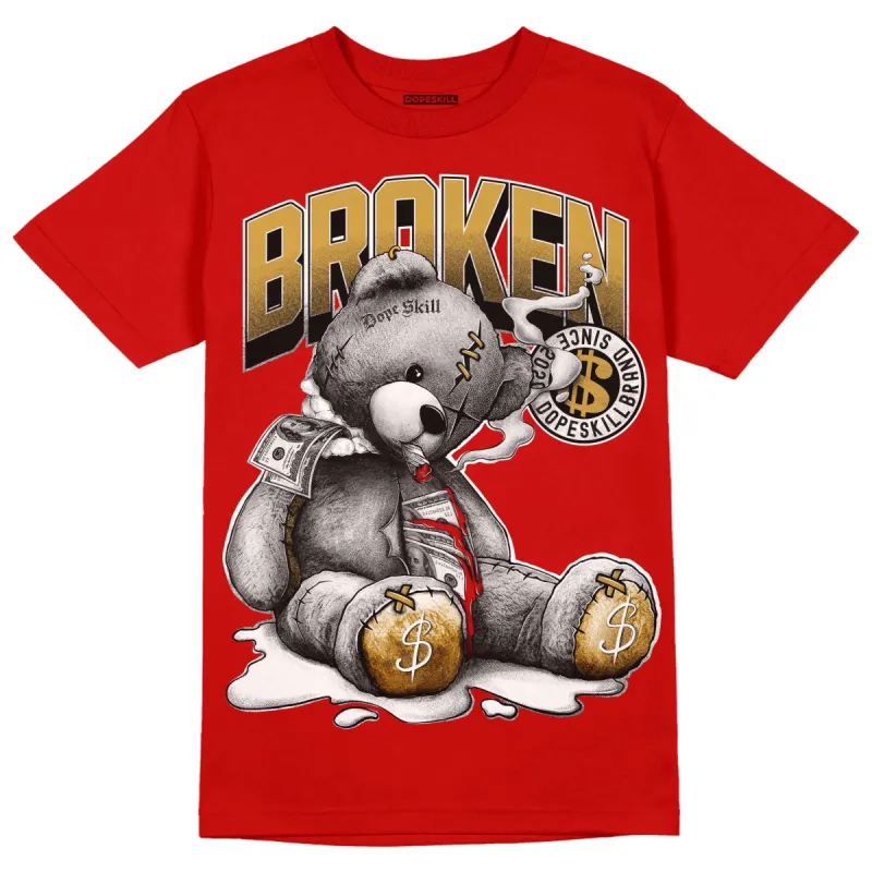 Red Collection DopeSkill Red T-shirt Sick Bear Graphic sold by DopeSkill
