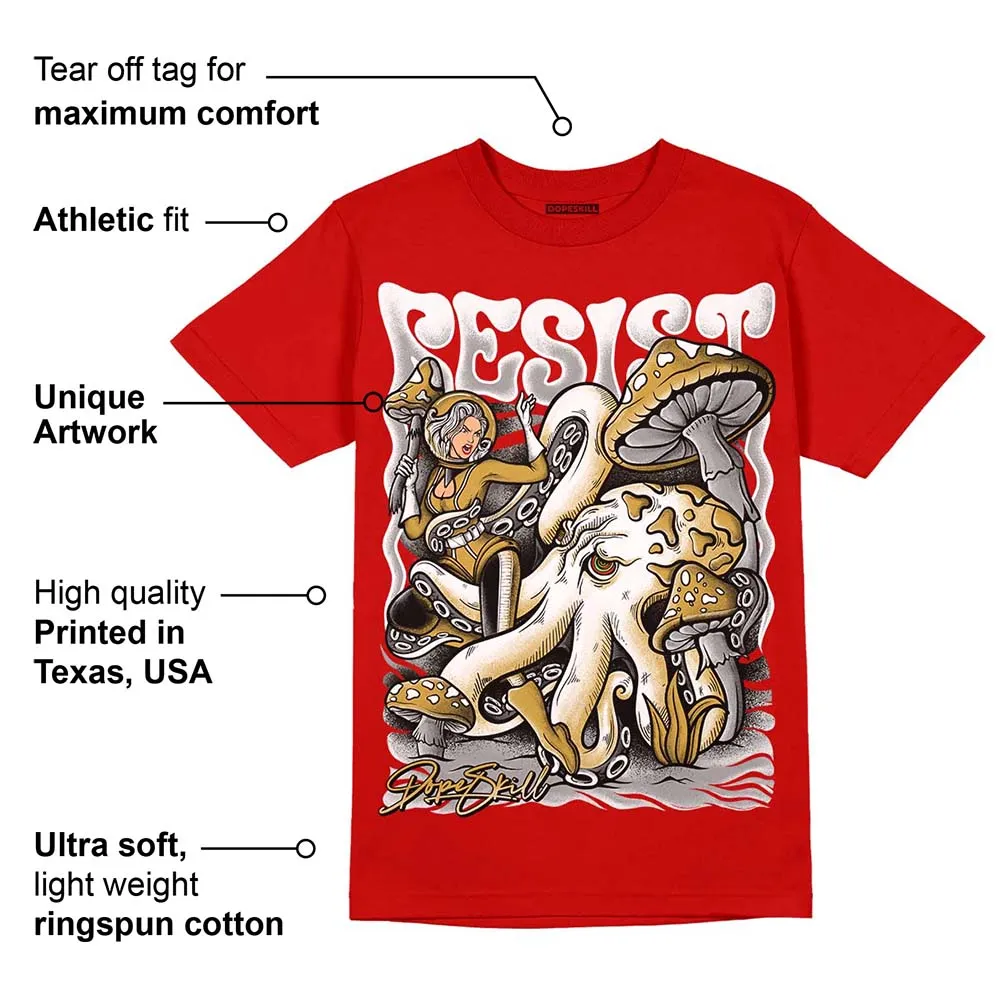 Red Collection DopeSkill Red T-shirt Resist Graphic sold by DopeSkill product image thumbnail 2