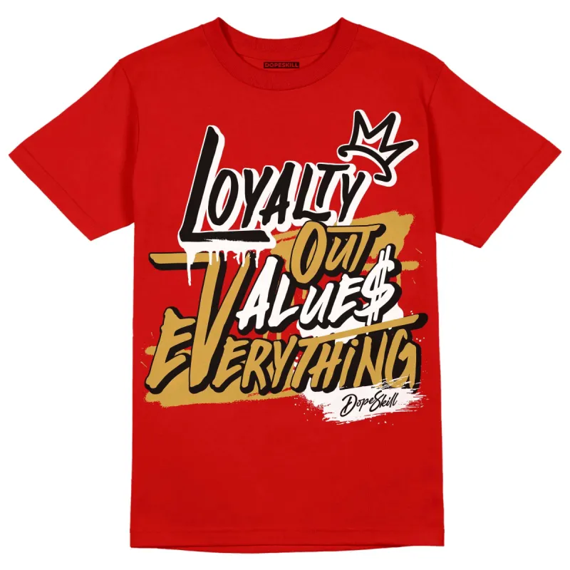 Red Collection DopeSkill Red T-shirt LOVE Graphic sold by DopeSkill