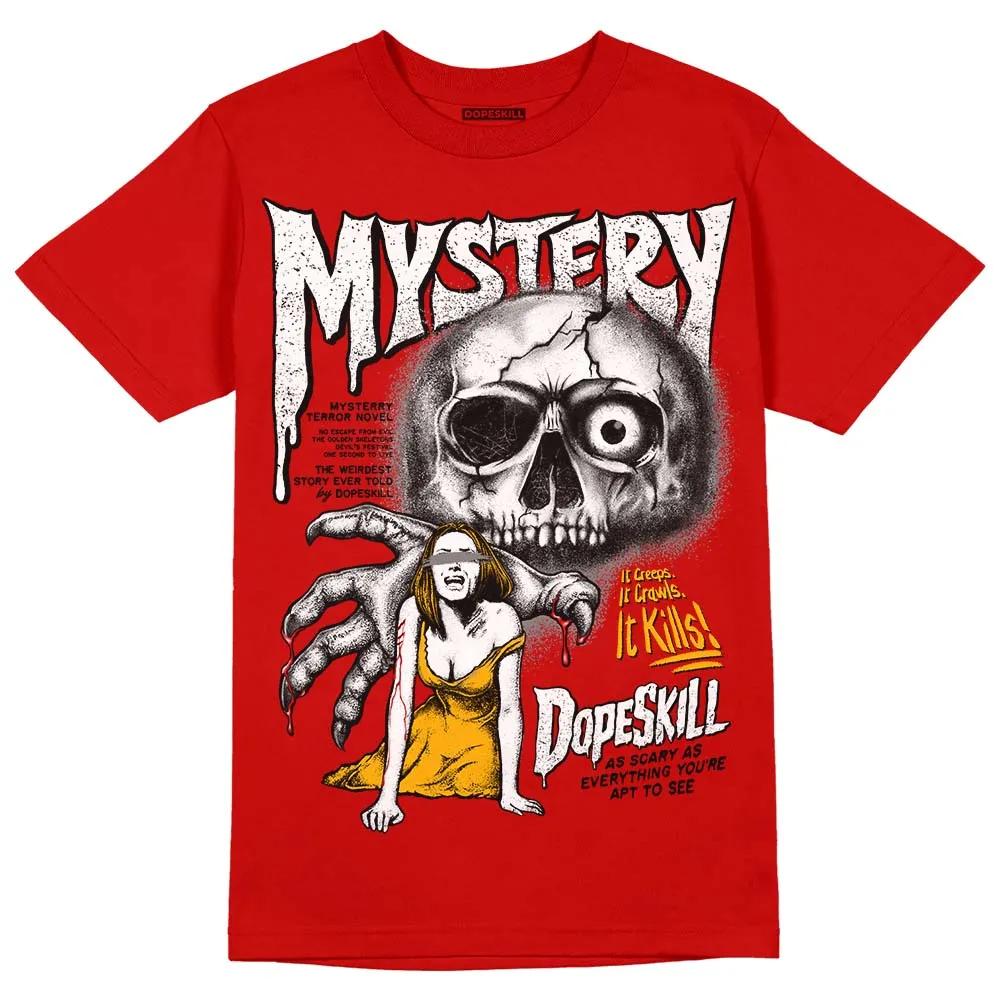 Red Collection DopeSkill Red T-shirt Mystery Ghostly Grasp Graphic sold by DopeSkill