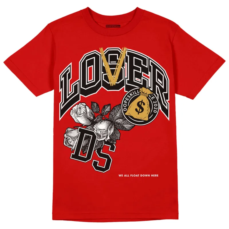 Red Collection DopeSkill Red T-shirt Loser Lover Graphic sold by DopeSkill