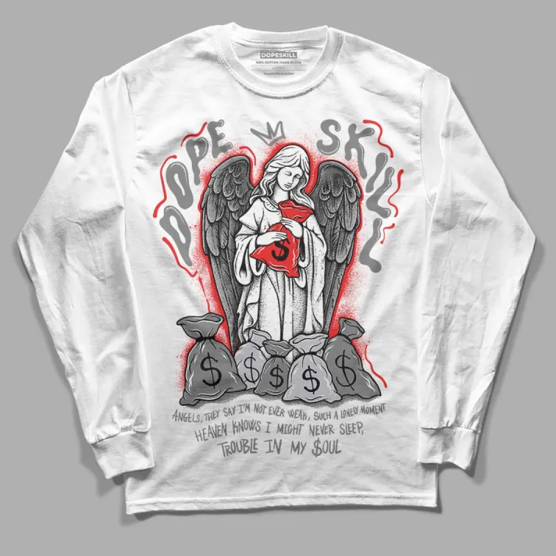 Grey Collection DopeSkill Long Sleeve T-Shirt Angels Graphic sold by DopeSkill
