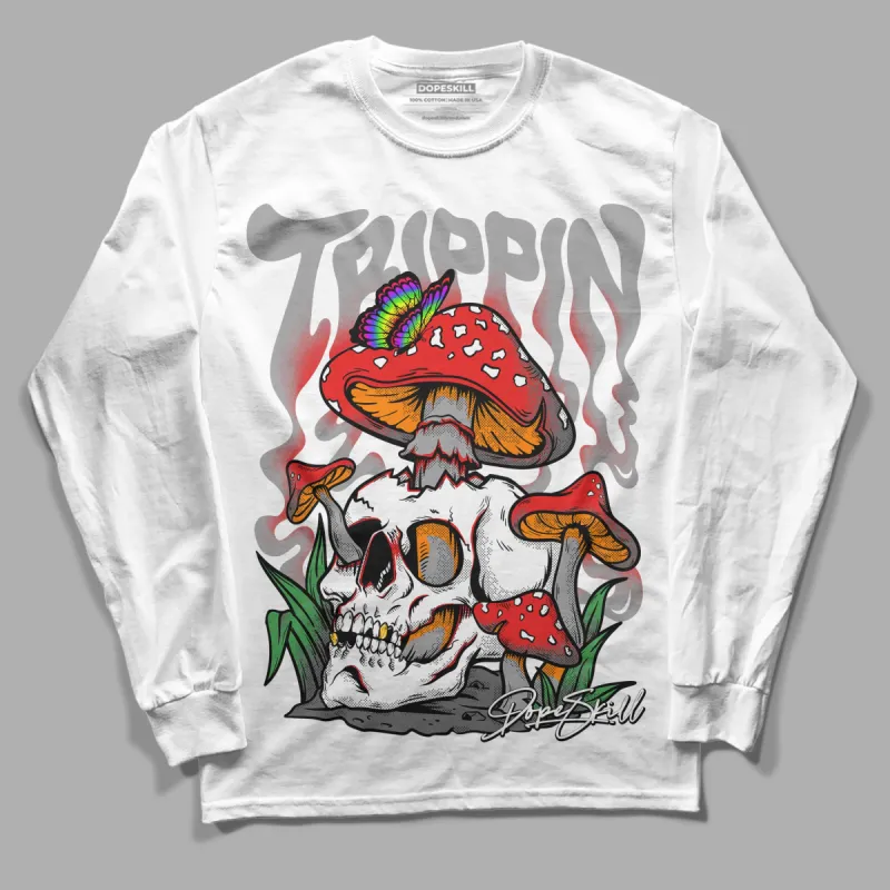 Grey Collection DopeSkill Long Sleeve T-Shirt Trippin Graphic sold by DopeSkill