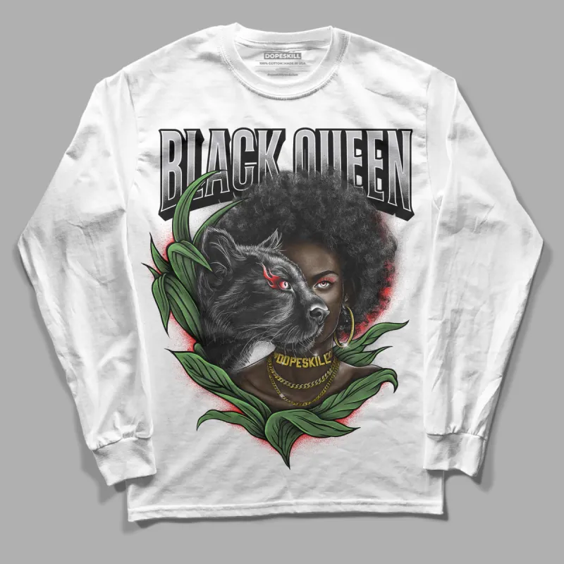 Grey Collection DopeSkill Long Sleeve T-Shirt New Black Queen Graphic sold by DopeSkill