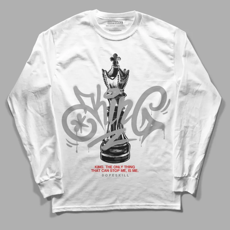 Grey Collection DopeSkill Long Sleeve T-Shirt King Chess Graphic sold by DopeSkill