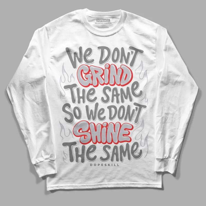Grey Collection DopeSkill Long Sleeve T-Shirt Grind Shine Graphic sold by DopeSkill