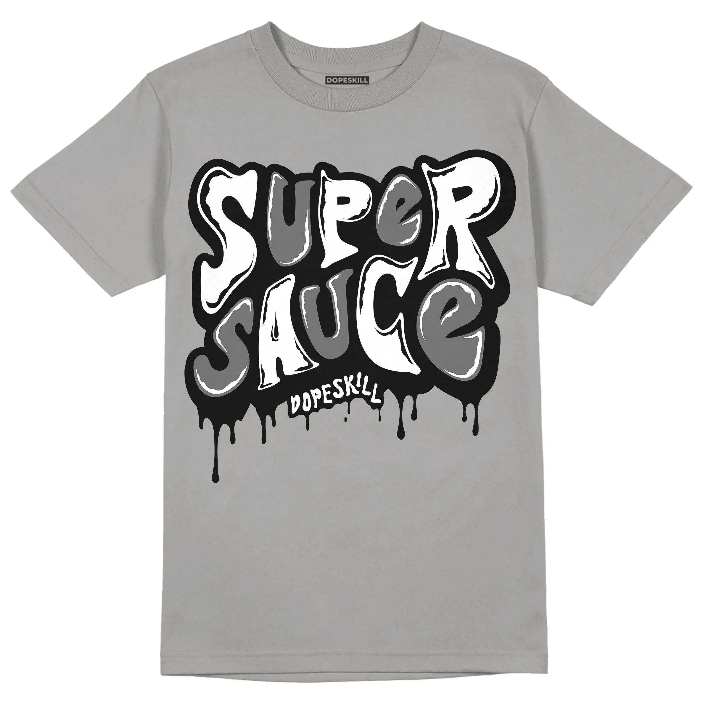 Grey Collection DopeSkill Grey T-shirt Super Sauce Graphic sold by DopeSkill