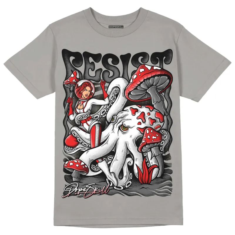 Grey Collection DopeSkill Grey T-shirt Resist Graphic sold by DopeSkill