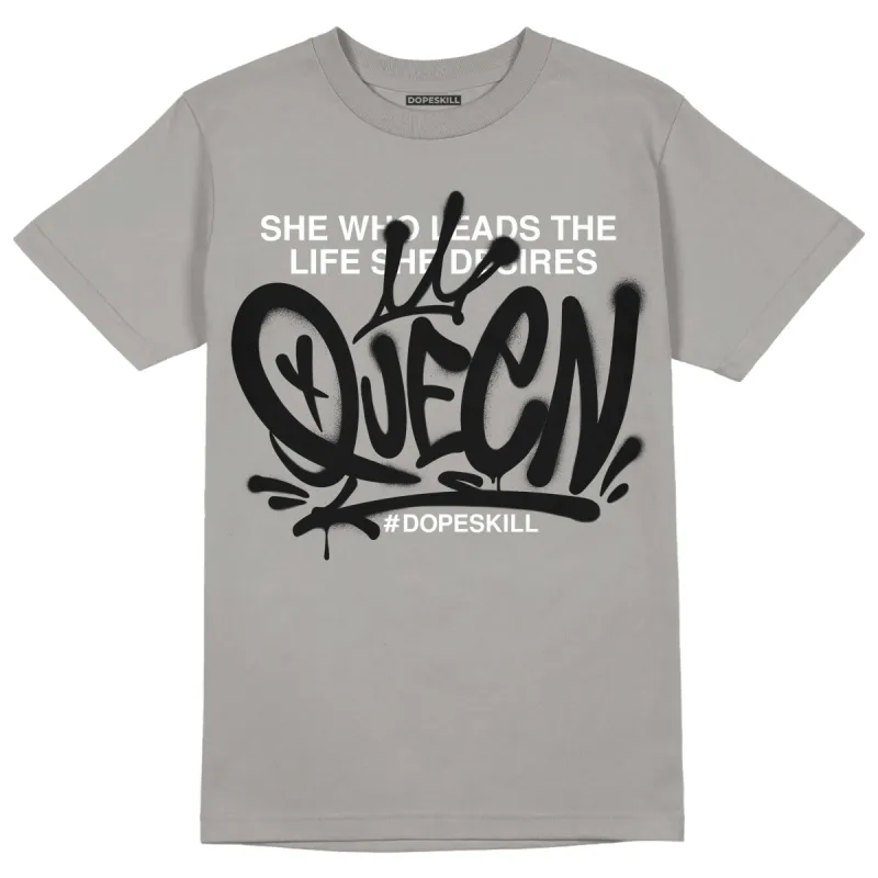 Grey Collection DopeSkill Grey T-shirt Queen Graphic sold by DopeSkill