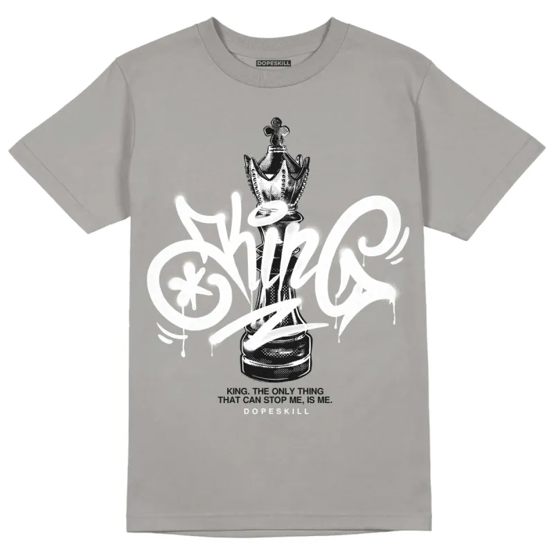 Grey Collection DopeSkill Grey T-shirt King Chess Graphic sold by DopeSkill