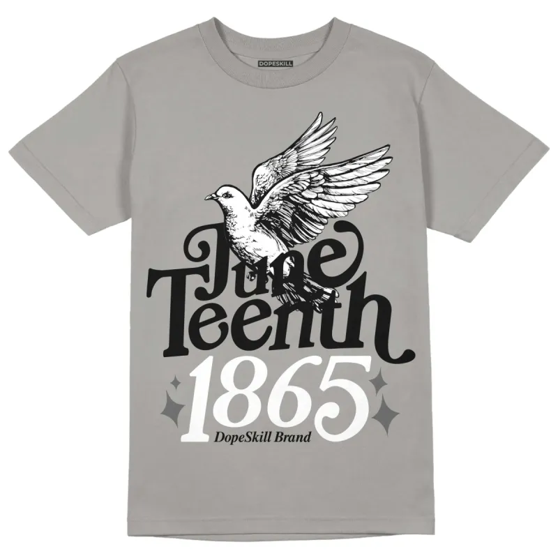 Grey Collection DopeSkill Grey T-shirt Juneteenth 1865 Graphic sold by DopeSkill