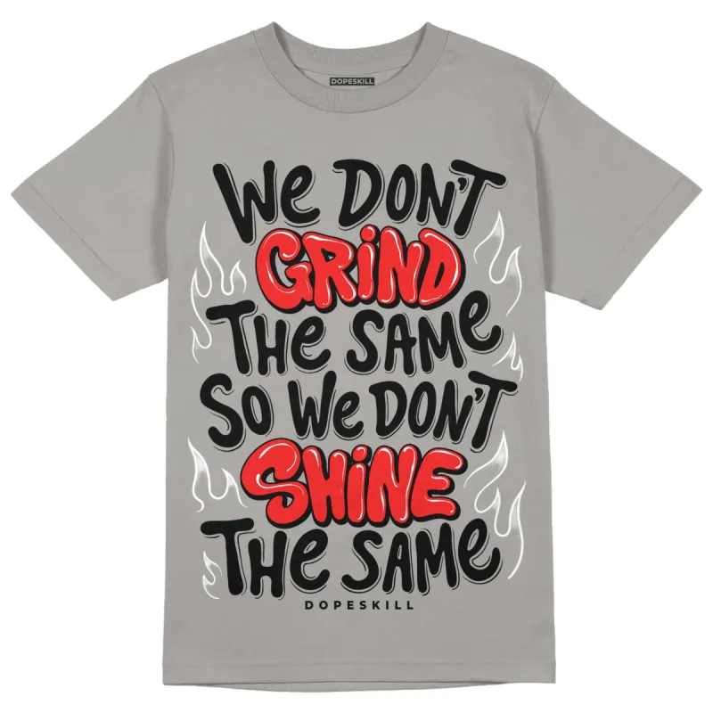 Grey Collection DopeSkill Grey T-shirt Grind Shine Graphic sold by DopeSkill